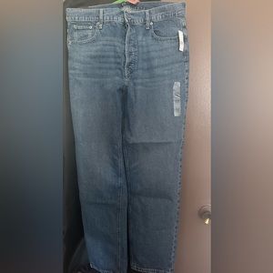 Brand new Gap Outlet High Rise Cheeky Straight Jeans with Washwell